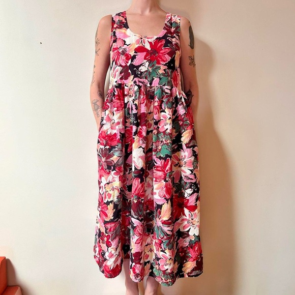 Vintage Floral Dress - Picture 2 of 7